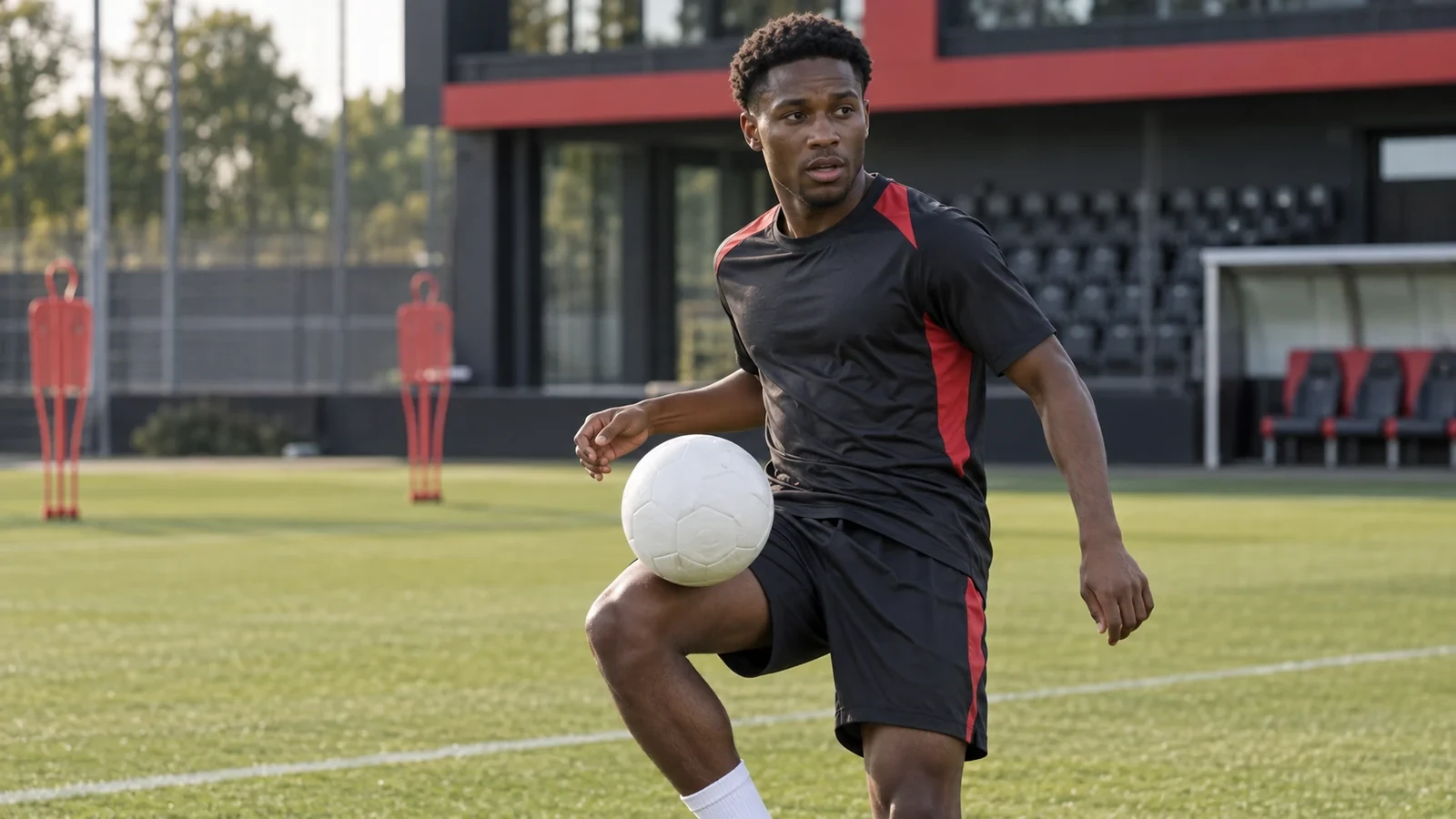 Tiền đạo Nathan Tella của Bayer Leverkusen