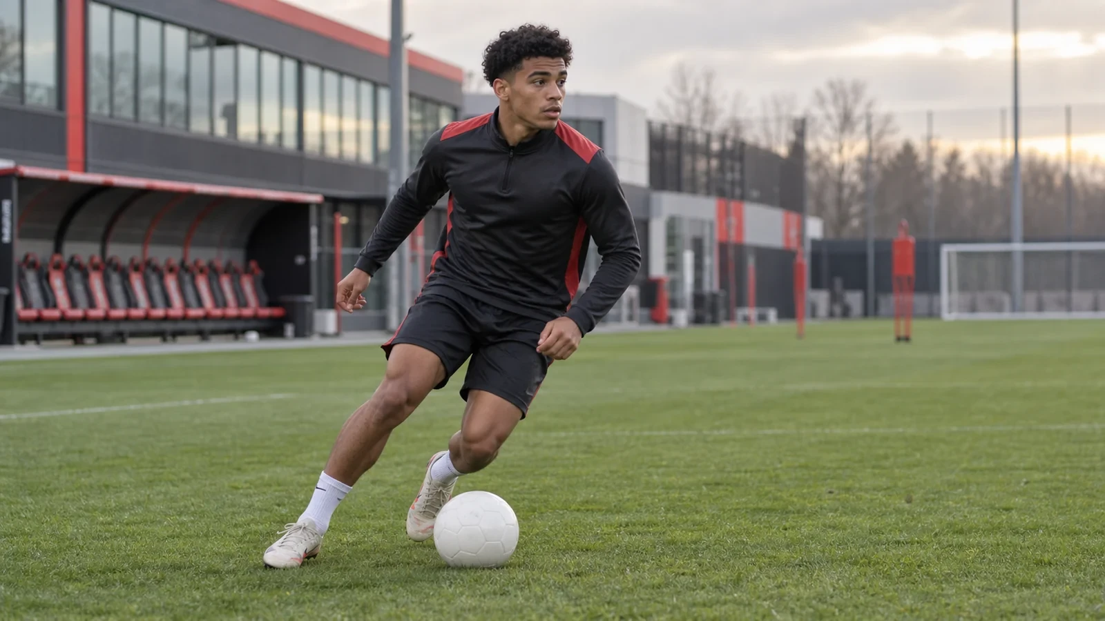 Tiền vệ Montrell Culbreath của Bayer Leverkusen